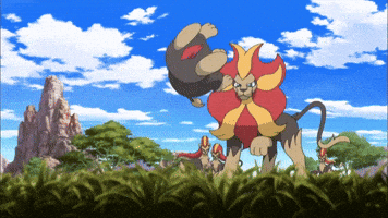 Knockout Falling GIF by Pokémon