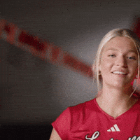 Volleyball Go Cards GIF by Louisville Cardinals