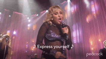 Miley Cyrus Pride GIF by PeacockTV
