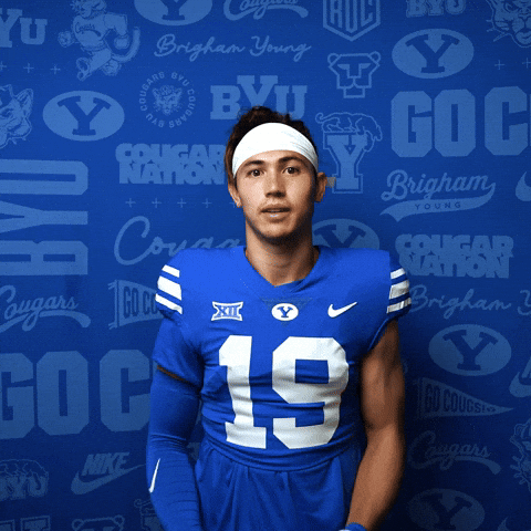 College Football Go Cougs GIF by BYU Cougars