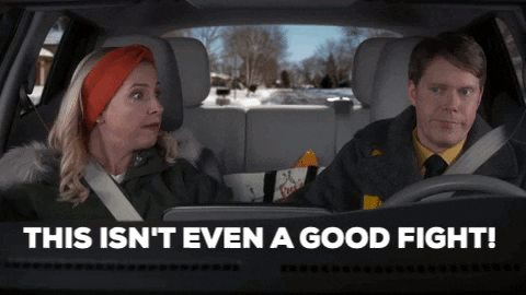 Get Out Fight GIF by ABC Network