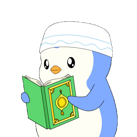 Pray Eid Al Fitr Sticker by Pudgy Penguins