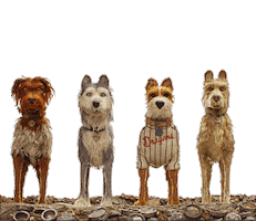 isle of dogs what Sticker by Fox Searchlight