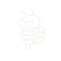 anali-art dance white yay bug Sticker