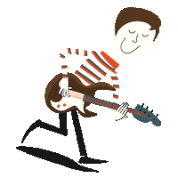 live music singing Sticker by Epitaph Records