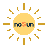 Sun Sunshine Sticker by noSun Groepsreizen