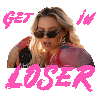 Regina George Loser Sticker by Mean Girls