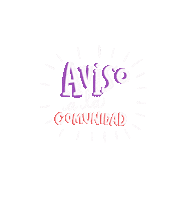Comunidad Aviso Sticker