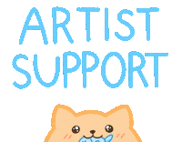 Artists Supporting Artists Sticker