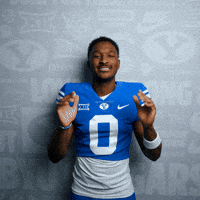 Byu Football Bow GIF by BYU Cougars