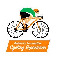 West Coast Bike Sticker by Arthritis Foundation