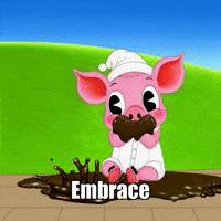 Wisdom Embrace GIF by The Pigasso