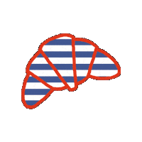 mustiky slovakia croissant ruzomberok rinok Sticker