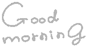 グッドモニング Sticker