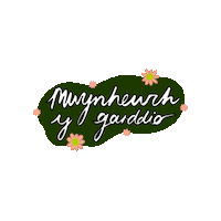 Flowers Gardening Sticker by Cwmni Da