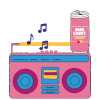 Beer Patio Sticker by Bud Light Canada