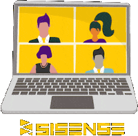 Wfh Sticker by Sisense creative
