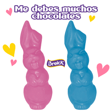 Bunny Love Sticker by Chocolates Breick