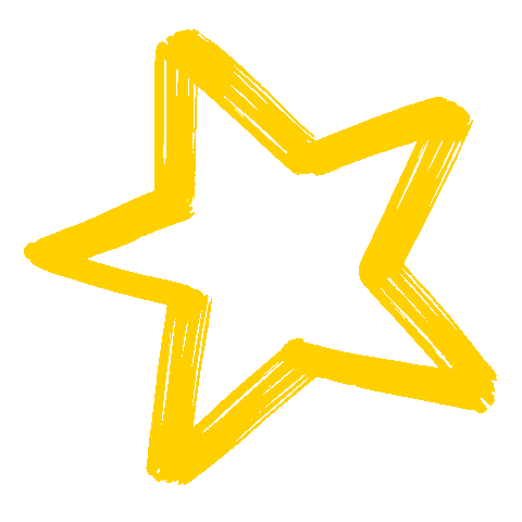 Star Sticker by studio tent