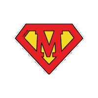 Super Hero Terps Sticker by thestampumd