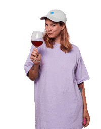 Drink Wine Sticker