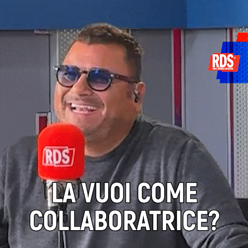 Anna Pettinelli Radio GIF by RDS 100% Grandi Successi