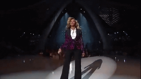 Beyonce Knowles Mic Drop GIF by 2020 MTV Video Music Awards
