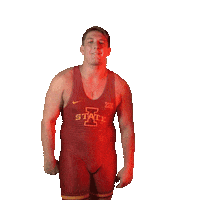 Wrestling Gomez Sticker by CyclonesTV