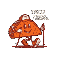 TacoTrailTN beer tacos taco margaritas Sticker