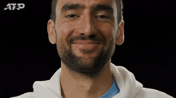 close up smile GIF by ATP Tour