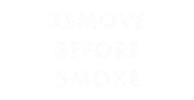 Smoke Remove Sticker