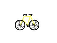 yellow bike eckerdlife Sticker by Eckerd College