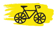 Illustration Bike Sticker by the Neighborhood Design Center