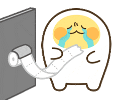 Sad Cry Sticker by Kcomics
