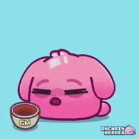 Good Morning Running GIF by Onchain Heroes