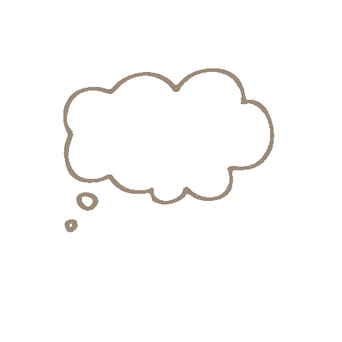 Bubble Thought Sticker