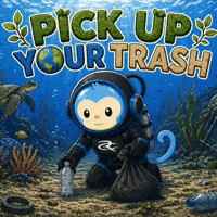 Monkey Trash GIF by Respective
