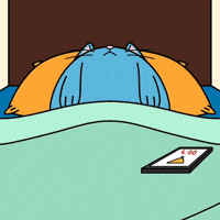 Overthinking Waking Up GIF
