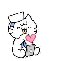 I Love You Sticker by Mikitti