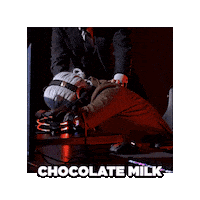 Sobbing Chocolate Milk Sticker