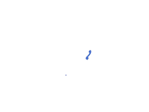 Sticker gif. Bouncing into view, the number “2024” in red and blue bubble font appears, with a red voting stamp in place of the zero against a transparent background.