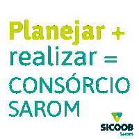 Consorcio Sticker by Sicoob Sarom