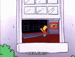 Season 1 Bart Chalkboard GIF by The Simpsons