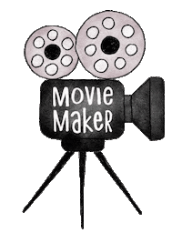 Movie Film Sticker