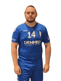 HVHuissen handball bad lost facepalm Sticker