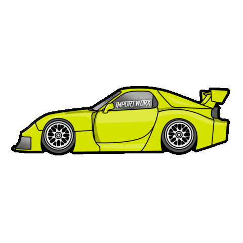 Cars Silhouette Sticker by ImportWorx
