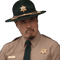 Randall Park Police Sticker by Amazon Prime Video