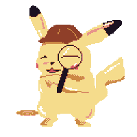 pokemon detectivepikachu Sticker