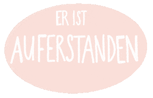 Jesus Ostersonntag Sticker by Nadine C.
