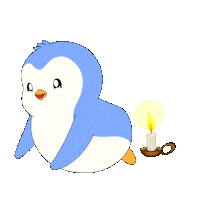 Penguin Oops Sticker by Pudgy Penguins